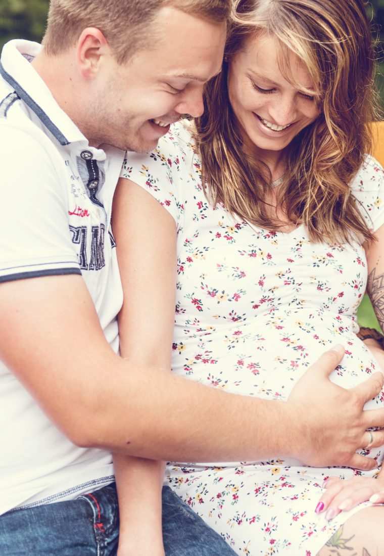 Babybauchshooting mit Isi und David