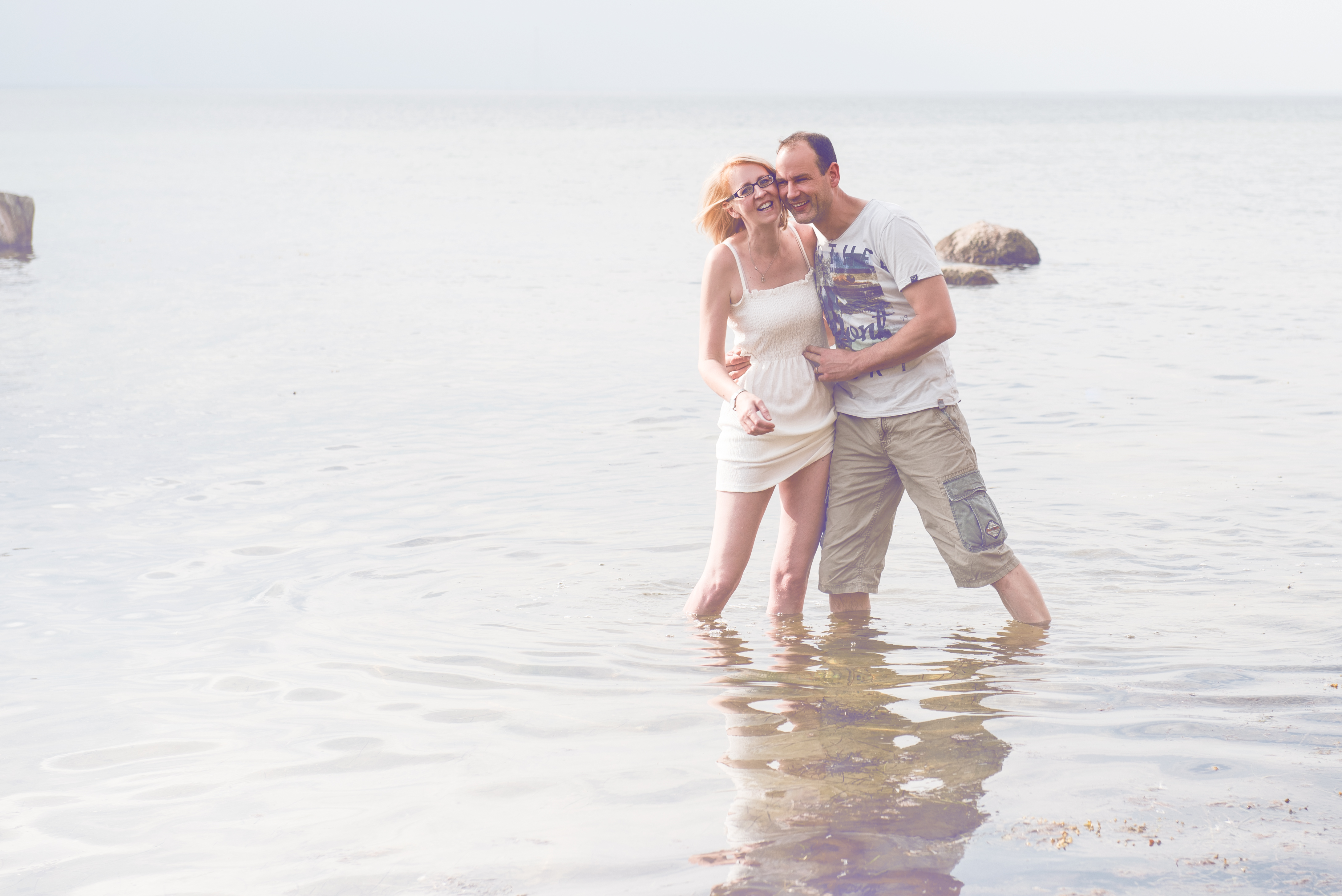 Paarshooting am Meer